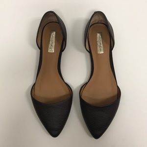 Nordstroms Halogen d’Orsay flats. Size 6 1/2.